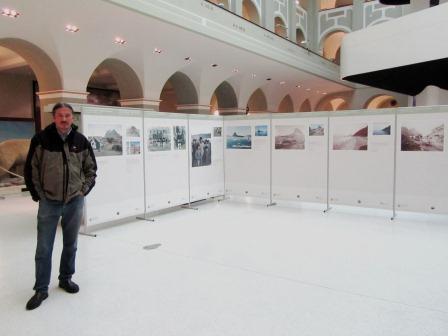 Ole Jorgen Hammenken at the exhibition