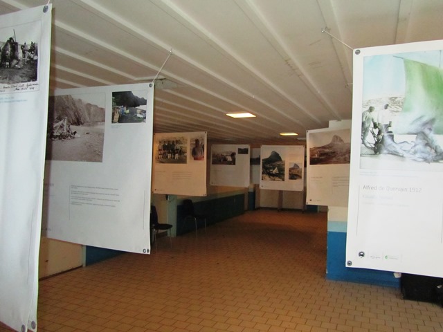 The exhibition in the Community House
