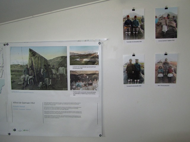 The exhibition contains more fotos from Ammassalik